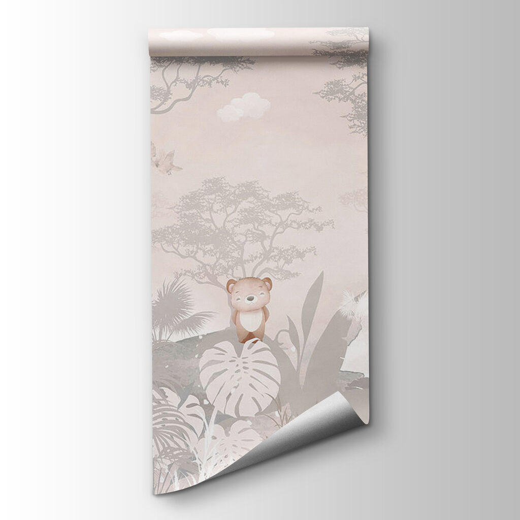 Group of animals in a forest