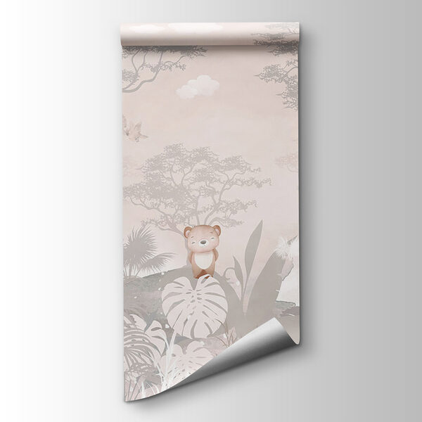 Group of animals in a forest