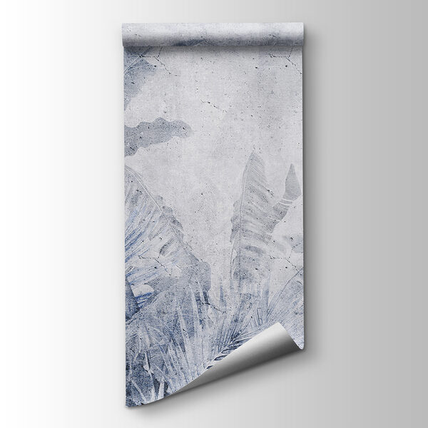 Abstract foliage in muted tones