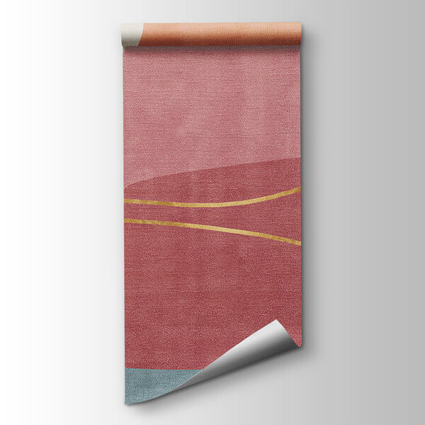 Abstract harmony in soft, pastel hues