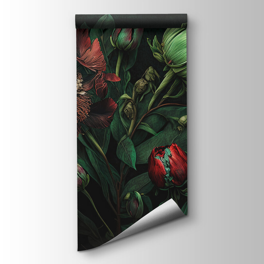 Elegant flowers with rich textures Elegant flowers with rich textures