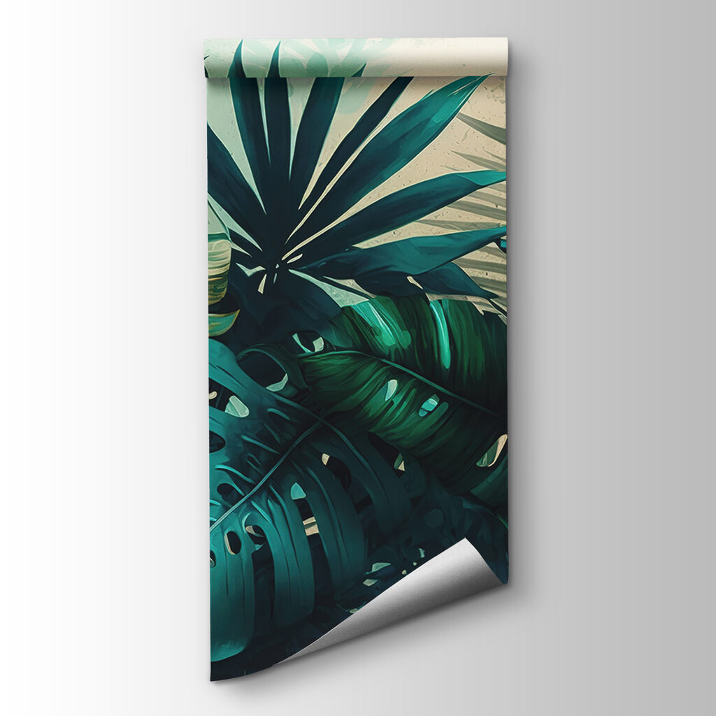 Group of tropical leaves Group of tropical leaves