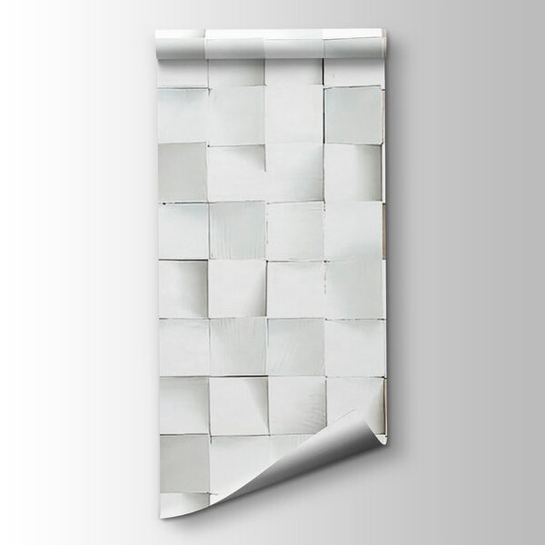 Wall made of squares