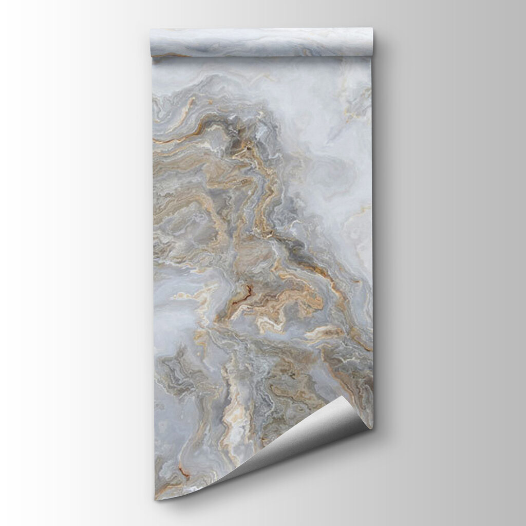 Elegant swirls of soft colors