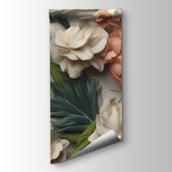 Delicate flowers with lush greenery Delicate flowers with lush greenery