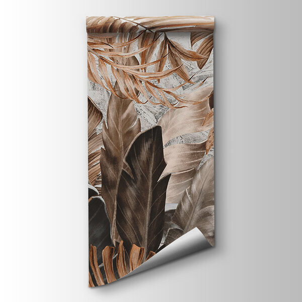 Tropical leaves in earthy tones Tropical leaves in earthy tones