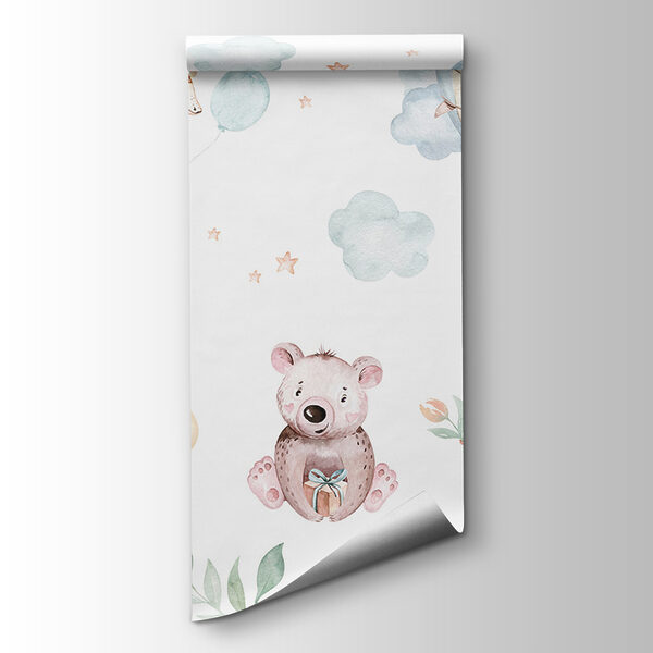 Set of watercolor animals