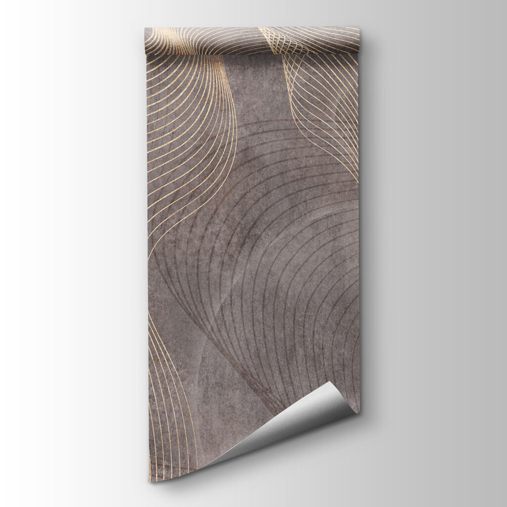 Elegant lines on textured background