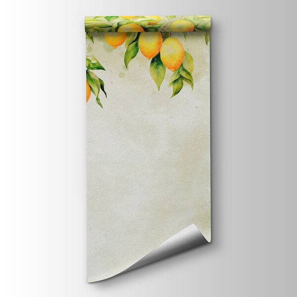 A group of lemons on a tree