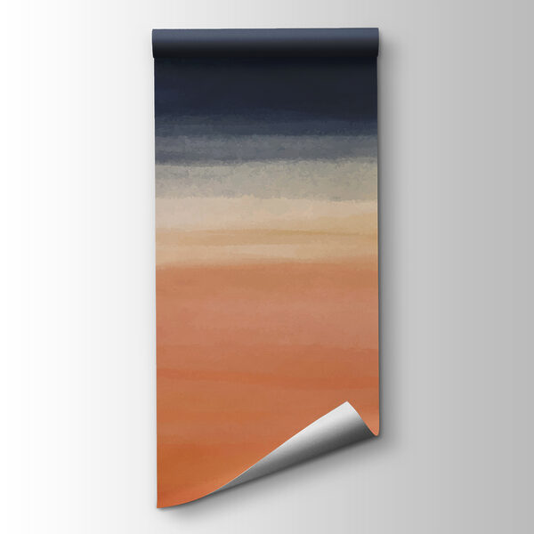 A blue and orange gradient