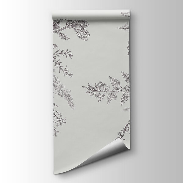 A group of flowers with leaves