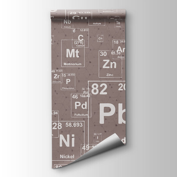 A pattern of periodic table elements