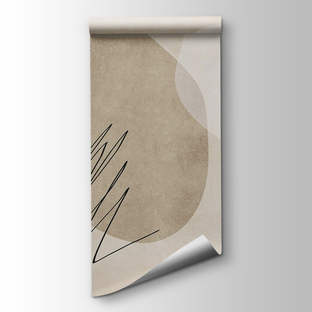 Abstract shapes in neutral tones