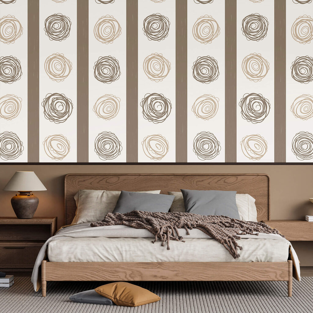 Wzór z okręgów i linii