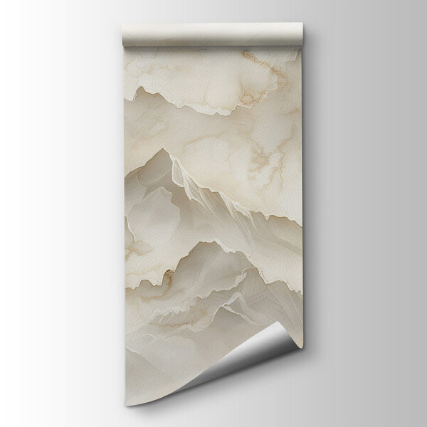 A white and brown marble