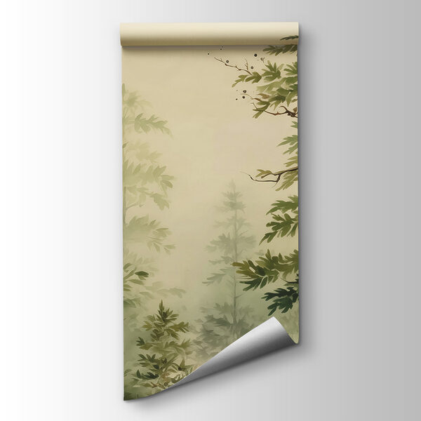 Painting of a forest