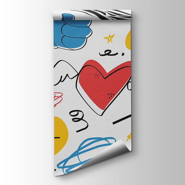 Collection of different colored objects Collection of different colored objects