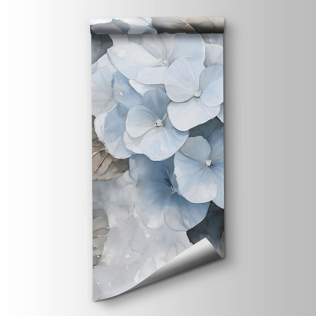 Soft flowers in tranquil hues