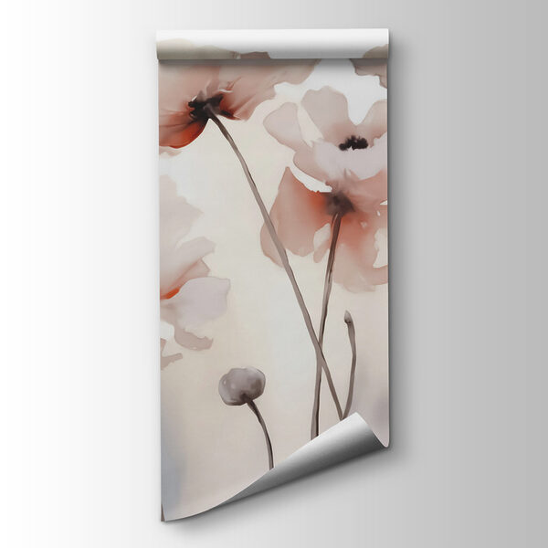 Group of flowers on stems