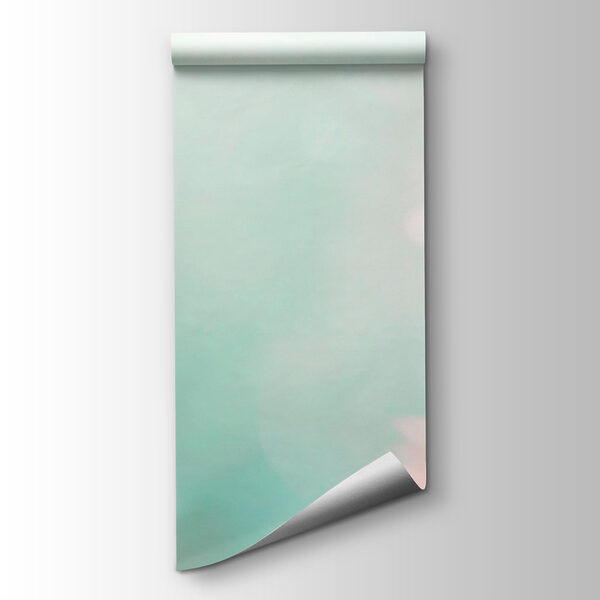 Soft pastel grass swaying gently