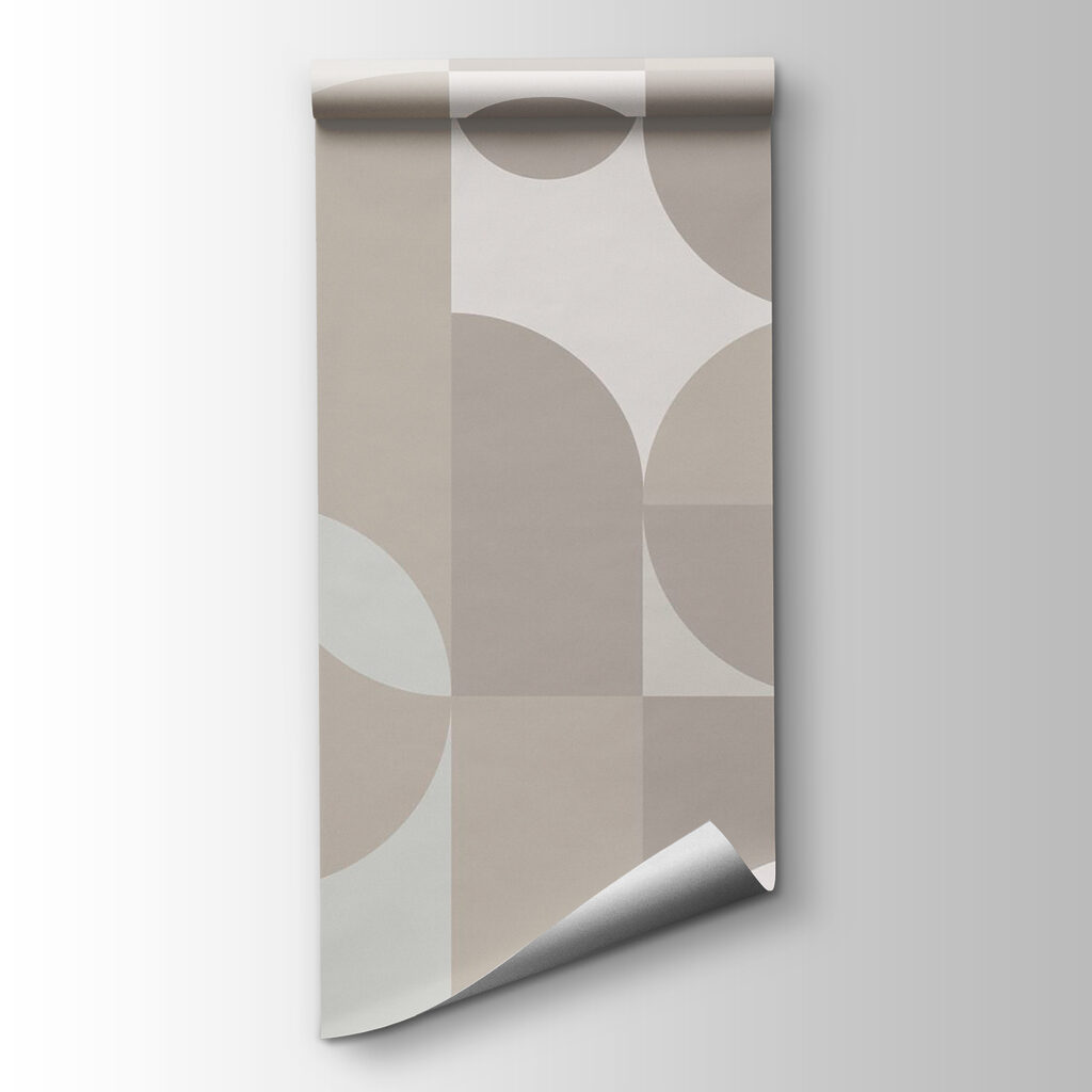 Grey and white geometric pattern