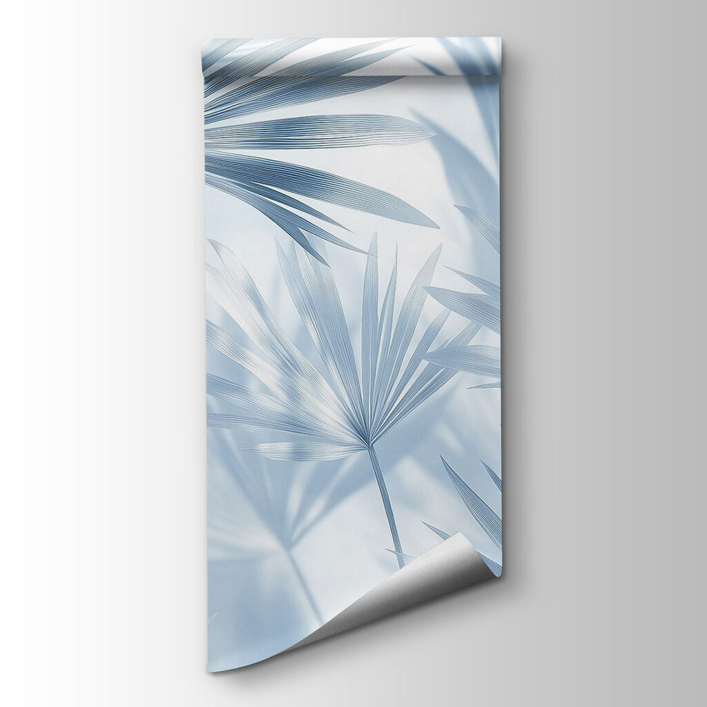 Delicate palms in soft hues Delicate palms in soft hues