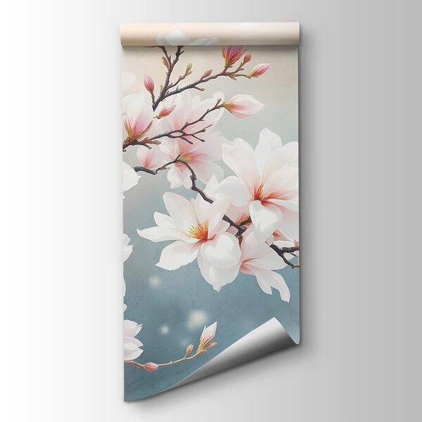 Tree with white flowers