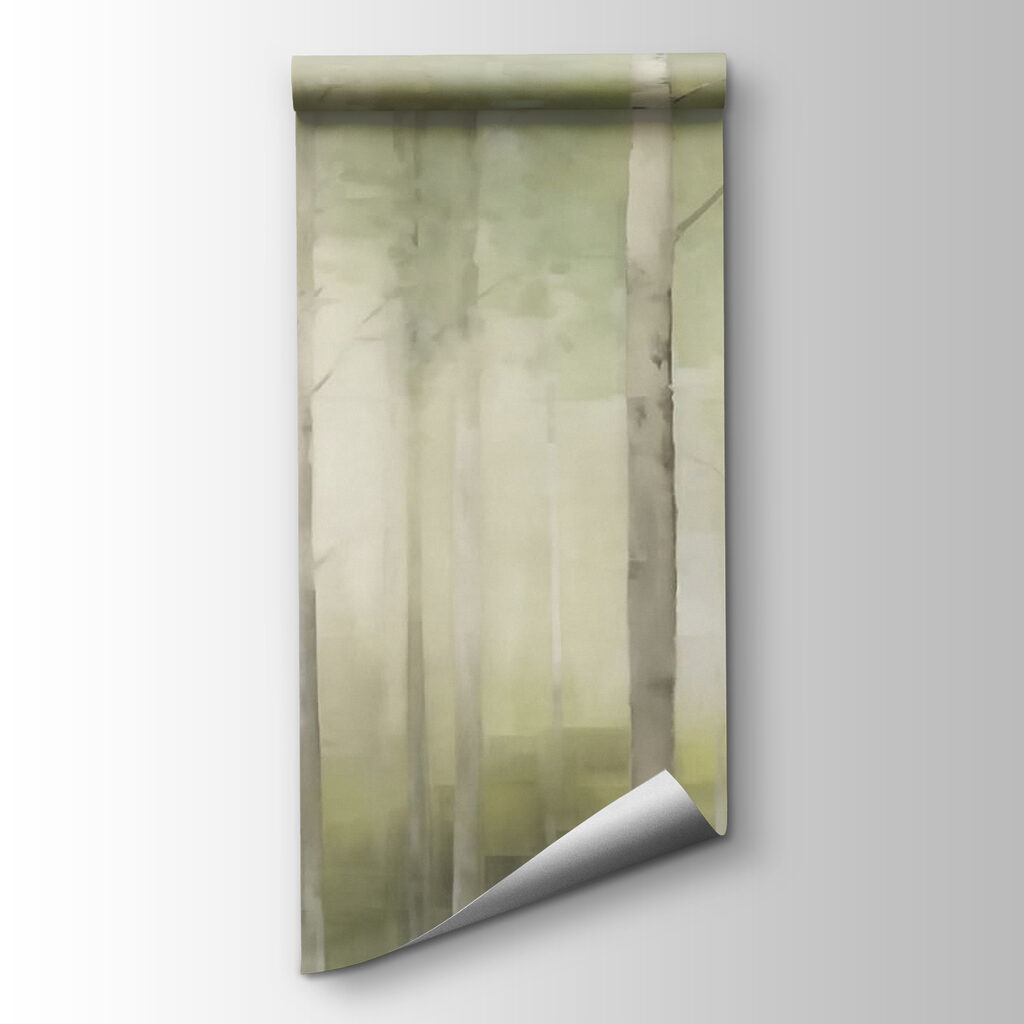 Group of trees in a forest