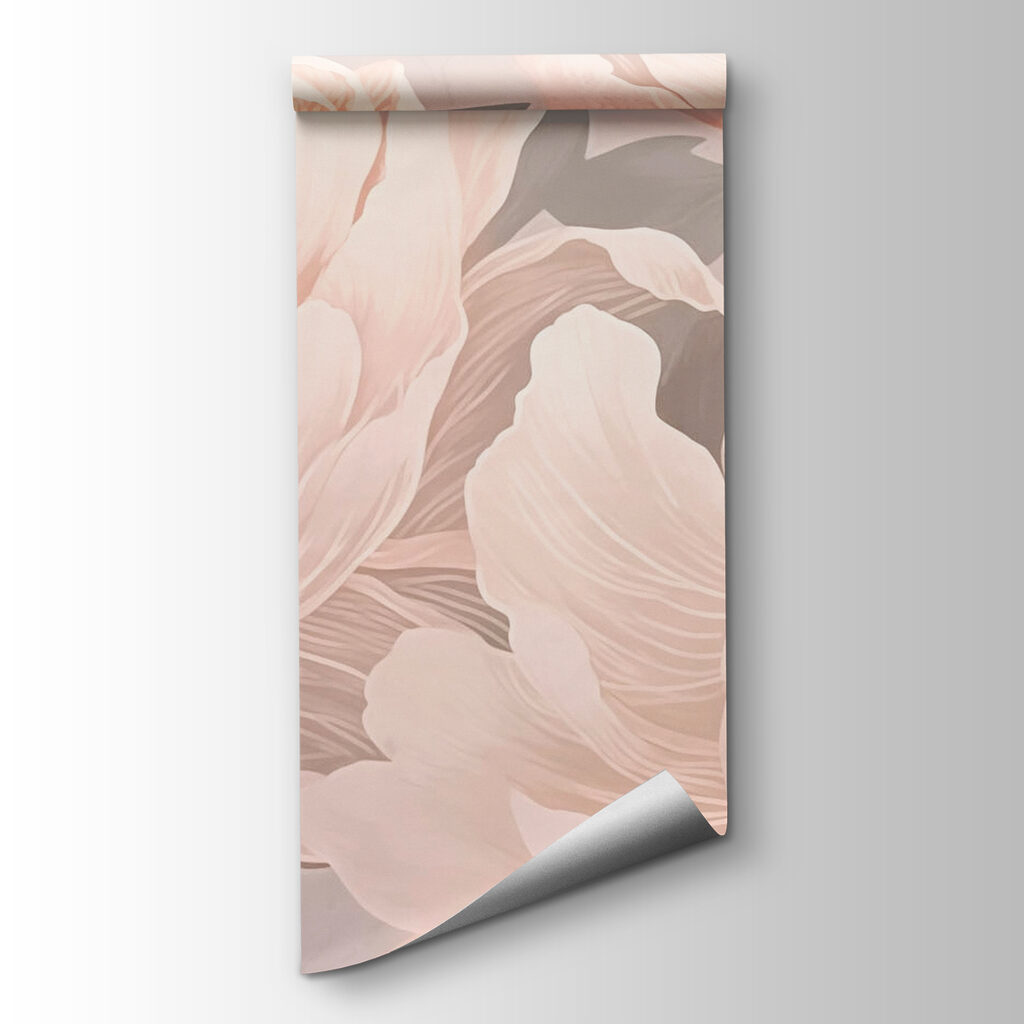 Delicate blossoms in soft hues