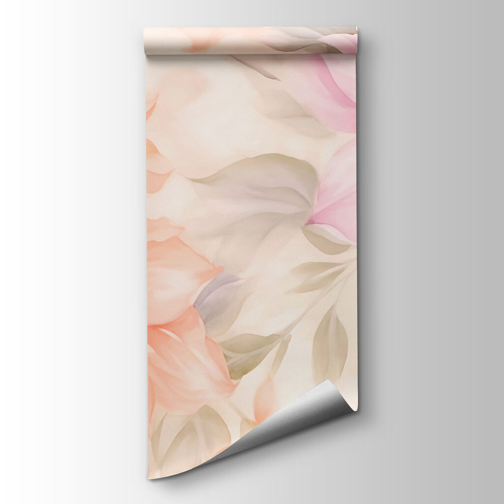 Soft florals in gentle pastel hues Soft florals in gentle pastel hues