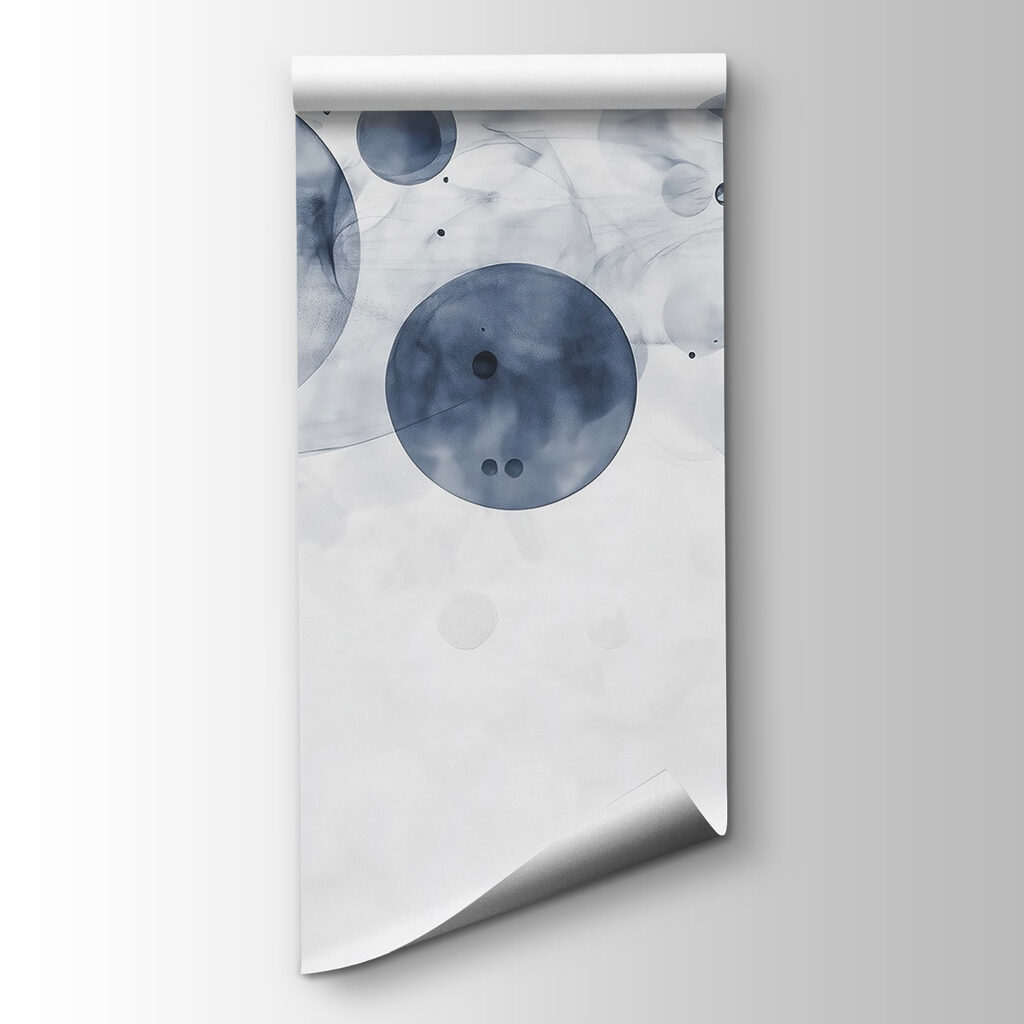 Group of circles with smoke