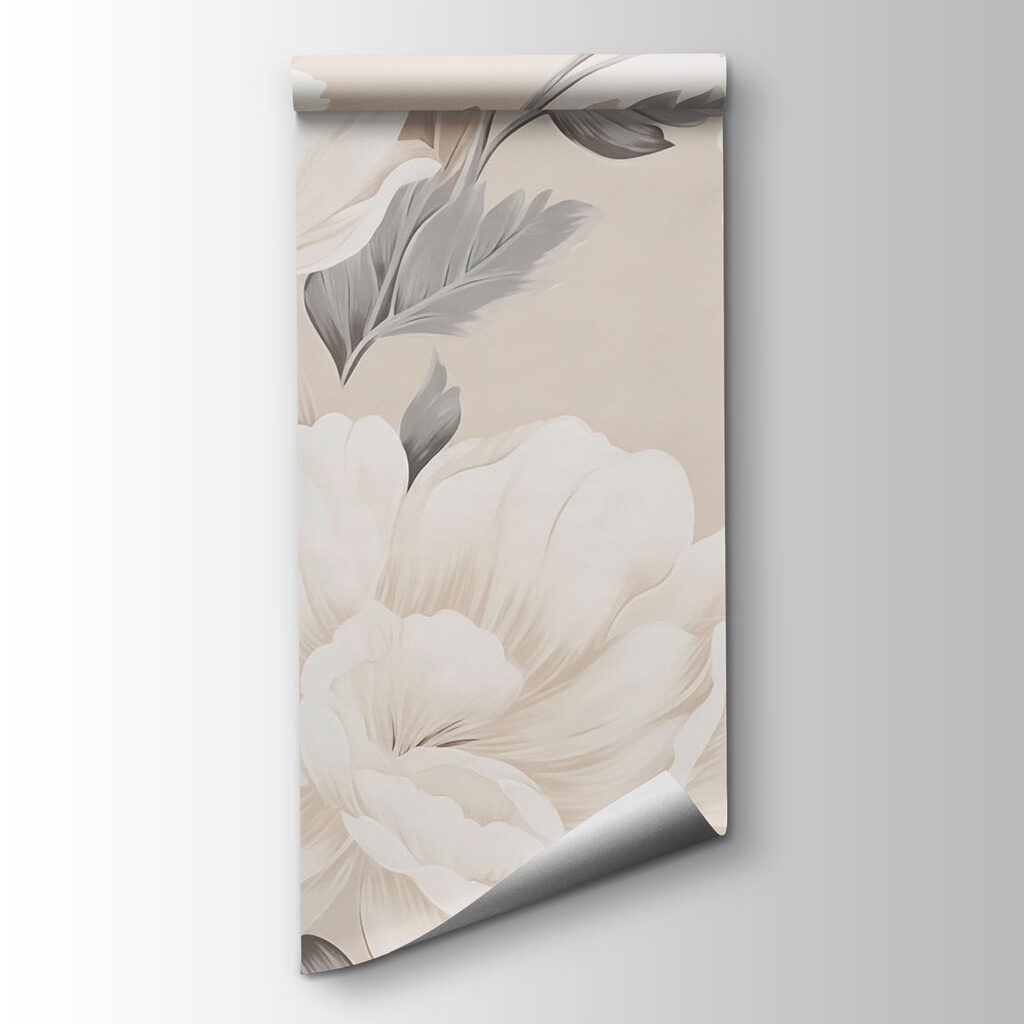 Wallpaper with flowers