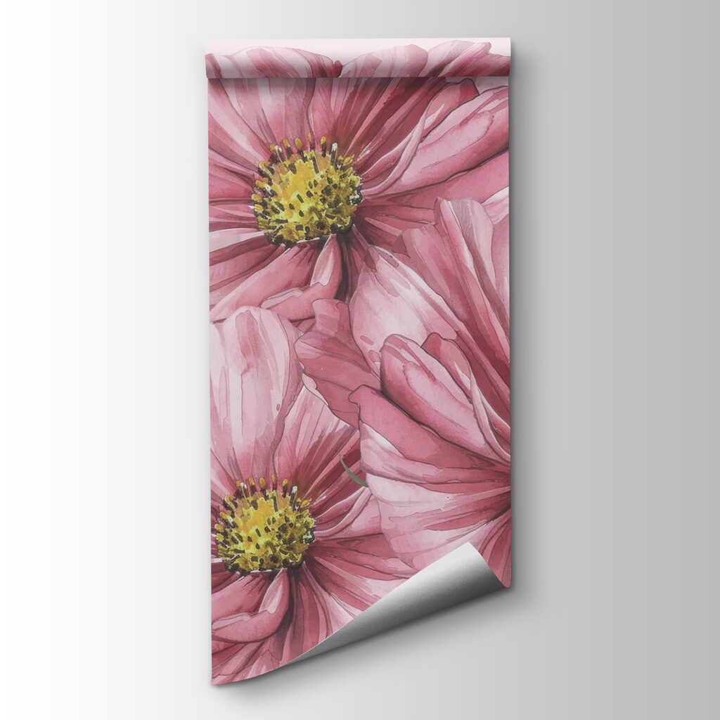 Group of pink flowers