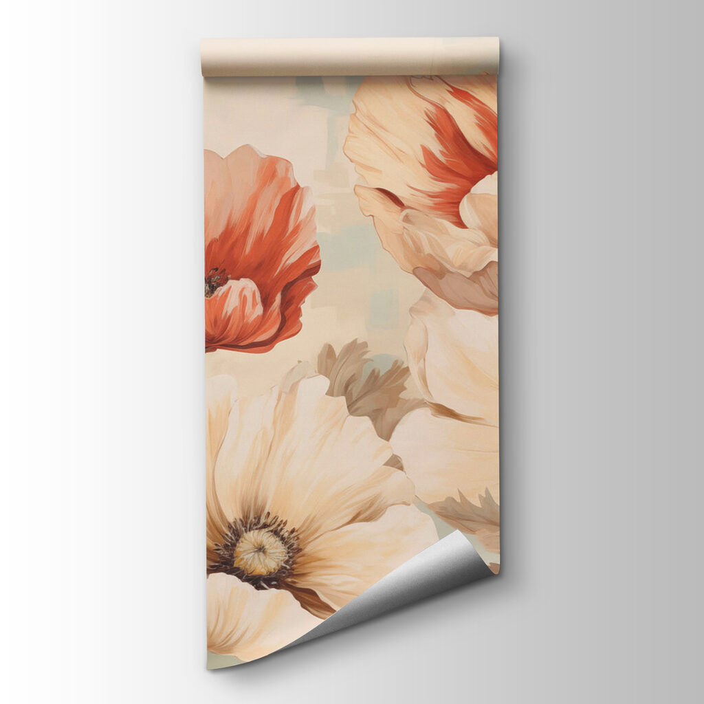 Bright blooms in soft tones Bright blooms in soft tones