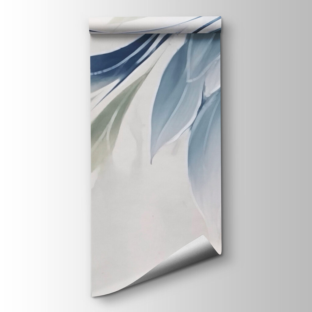 Elegant leaves in soft colors