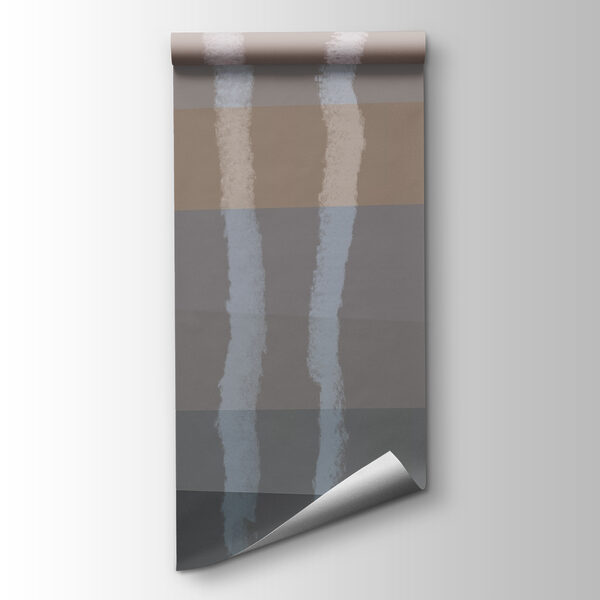 Gentle hues create calming waves