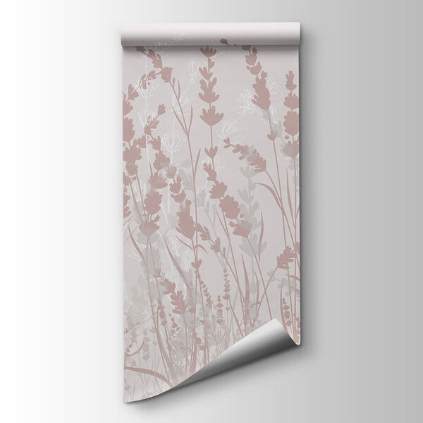 Delicate floral pattern in soft hues