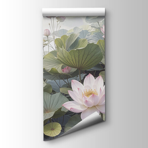 Group of pink flowers and green leaves Group of pink flowers and green leaves