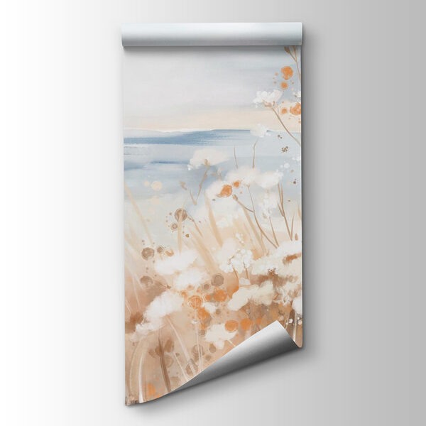 Painting of flowers and grass