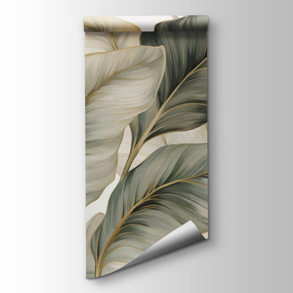 Lush leaves in soft hues Lush leaves in soft hues