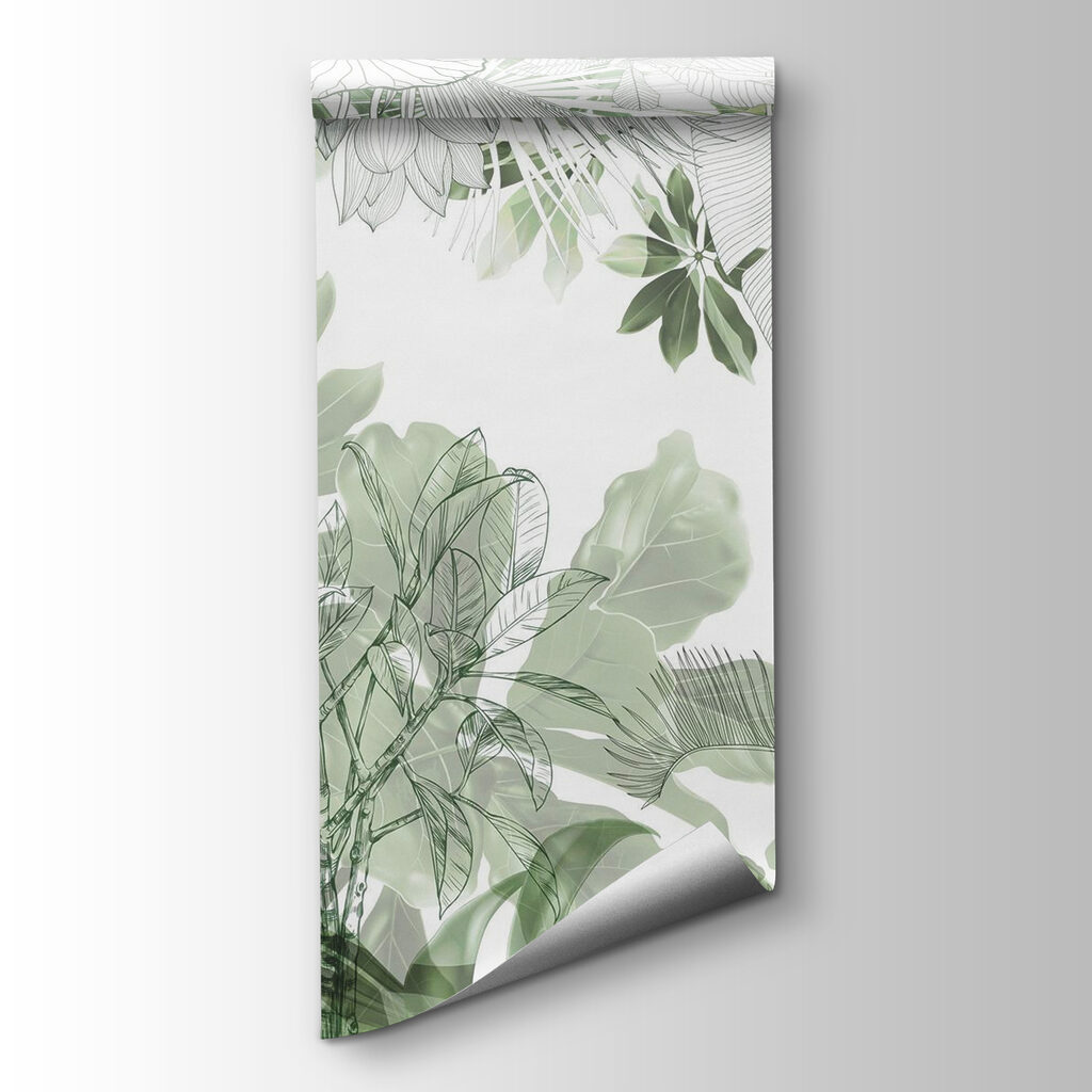 Botanical beauty in soft greens