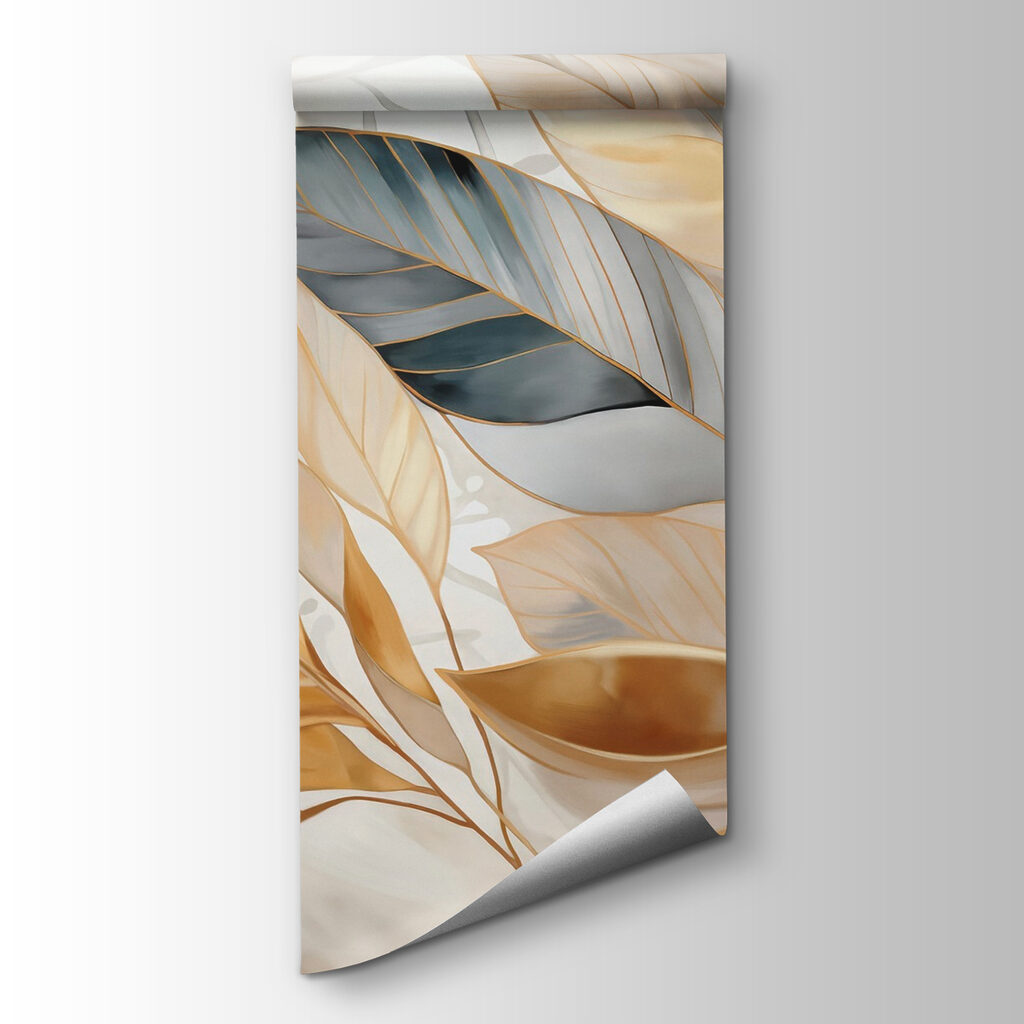 Elegant leaves on a soft background Elegant leaves on a soft background