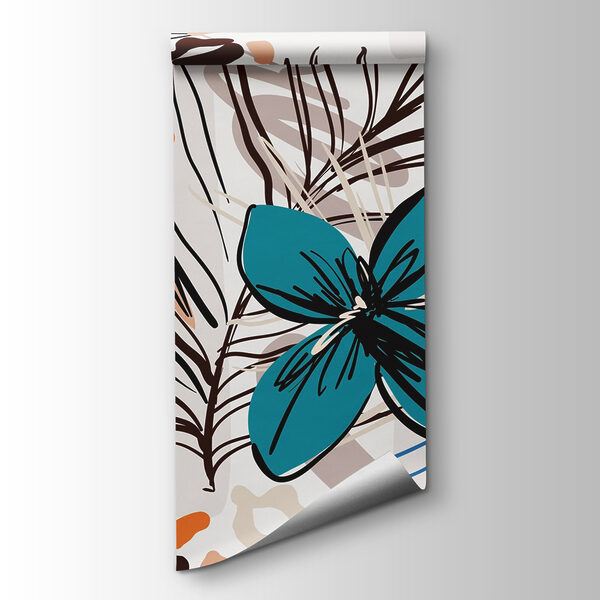 Colorful floral pattern with flowers Colorful floral pattern with flowers