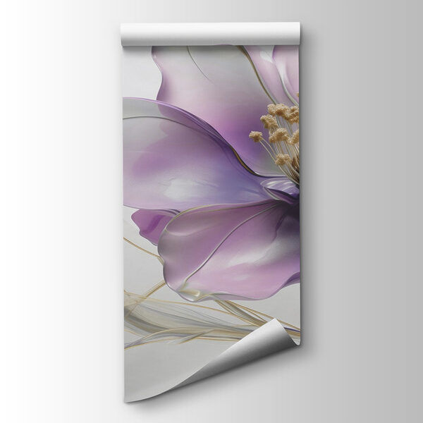 Delicate petals in soft pastels