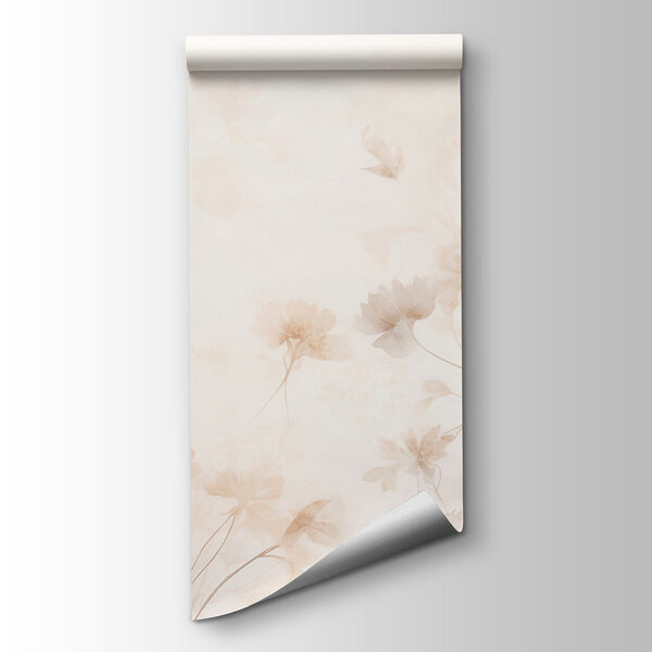 White and pink floral pattern White and pink floral pattern