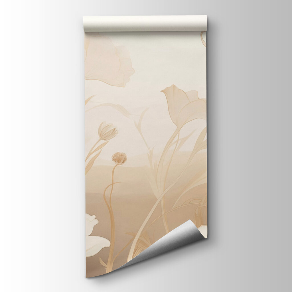 Delicate blooms in soft hues