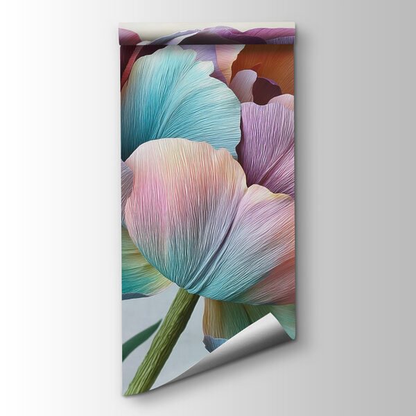 Delicate petals in soft hues