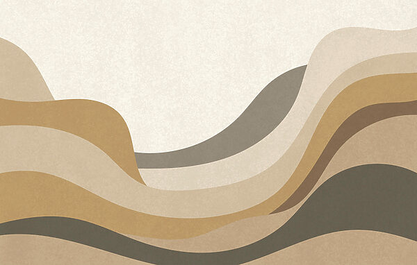 Brown and grey wavy lines Brown and grey wavy lines