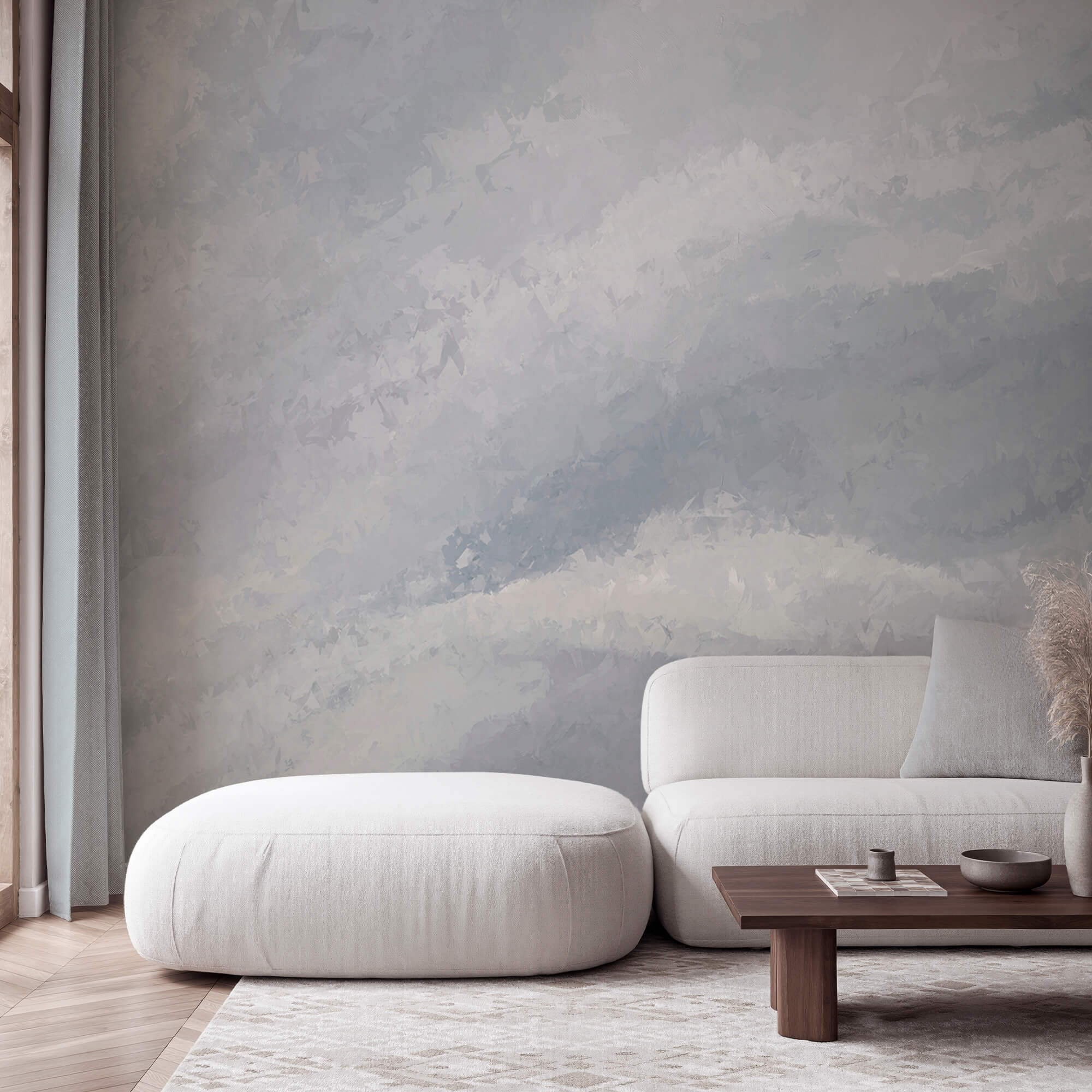 Delikatne fale łagodnych kolorów