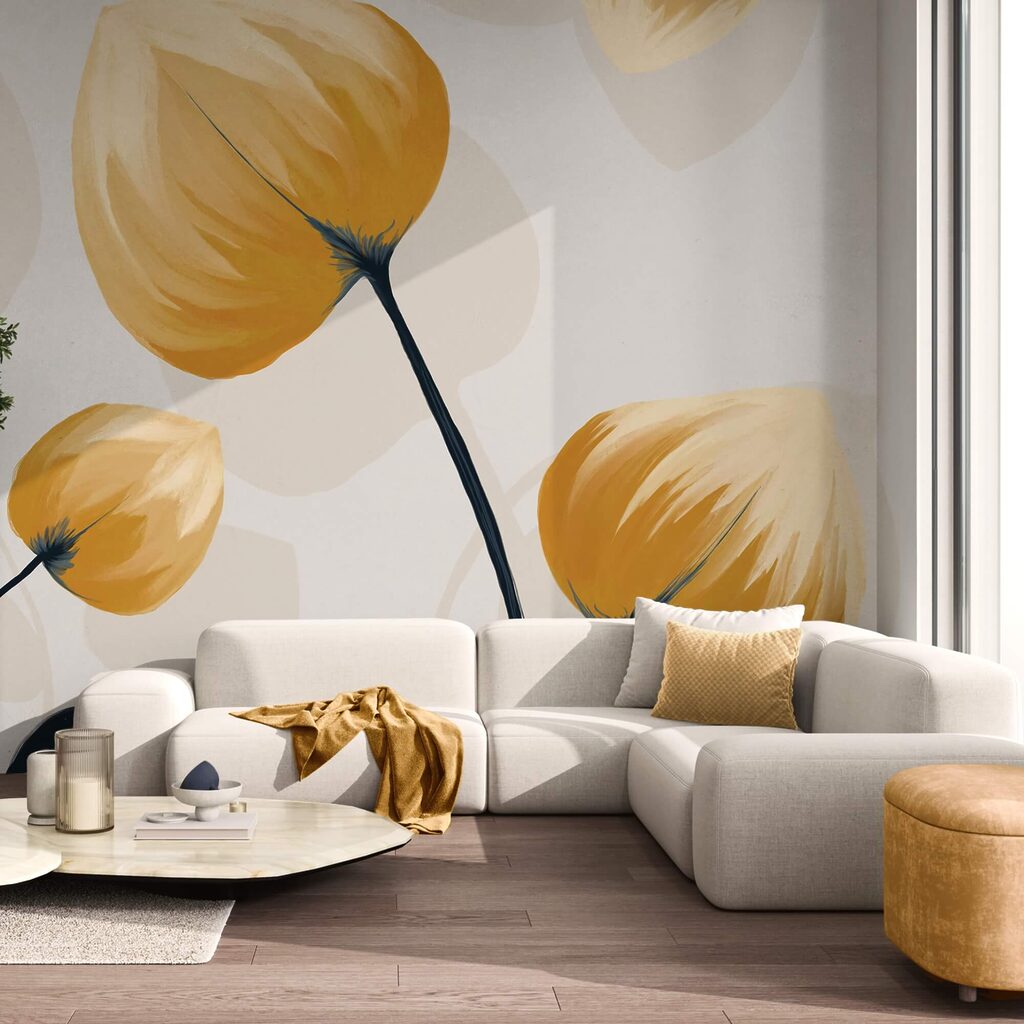 Delikatne płatki w delikatnych odcieniach